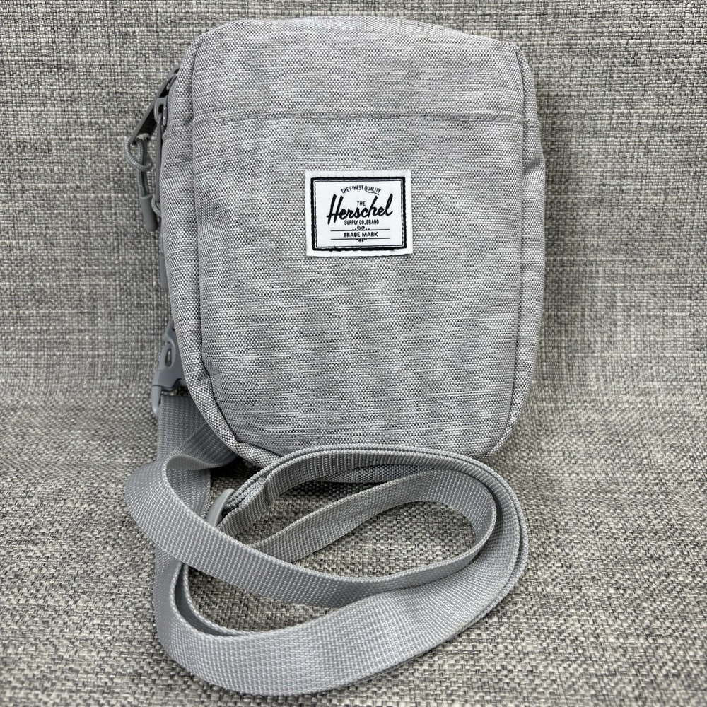 Herschel Supply Co Cruz Crossbody Bag Heather Grey Small Shoulder Pouch Unisex